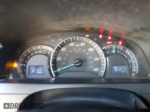 2012 Toyota Camry L with VIN 4T1BF1FK1CU160192, listed as a Copart auction lot 53366635 with 181,217 mi miles and Salvage Title. Bid and sale history available at carsss.com. Image 9.