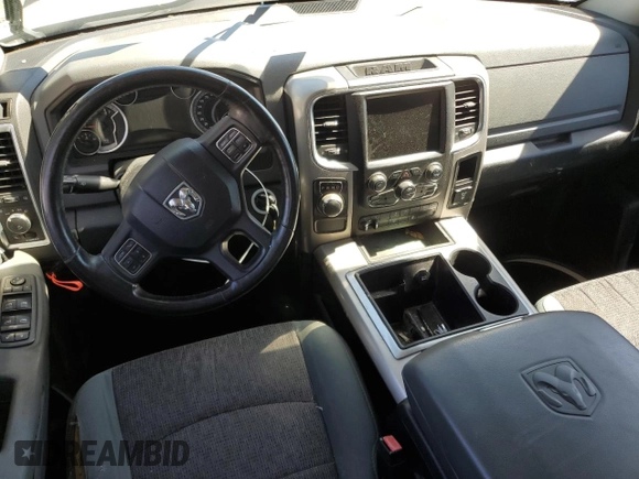 2015 Ram 1500 Big Horn with VIN 1C6RR6GT8FS735667, listed as a Copart auction lot 48183395 with 184,814 mi miles and Salvage Title. Bid and sale history available at carsss.com. Image 8.