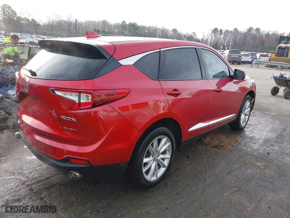 2019 Acura RDX with VIN 5J8TC2H30KL012344, listed as a IAAI auction lot 41640621 with 81,560 mi miles. Bid and sale history available at carsss.com. Image 4.