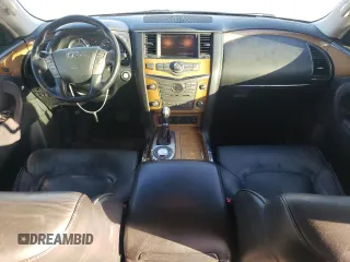 2012 Infiniti QX56 8-passenger with VIN JN8AZ2ND7C9715380, listed as a Copart auction lot 77386514 with 135,355 mi miles and Clean Title. Bid and sale history available at carsss.com. Image 8.