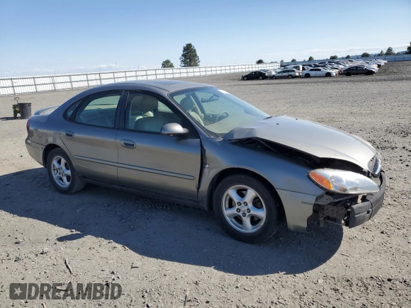2003 Ford Taurus SES Standard with VIN 1FAFP55S83G264100, listed as a Copart auction lot 53164735 with 192,758 mi miles and Salvage Title. Bid and sale history available at DreamBid. Image 4.