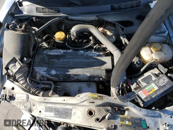 2001 Saab 9-3 with VIN YS3DD58H612057122, listed as a Copart auction lot 84796504 with 121,510 mi miles and Salvage Title. Bid and sale history available at carsss.com. Image 12.
