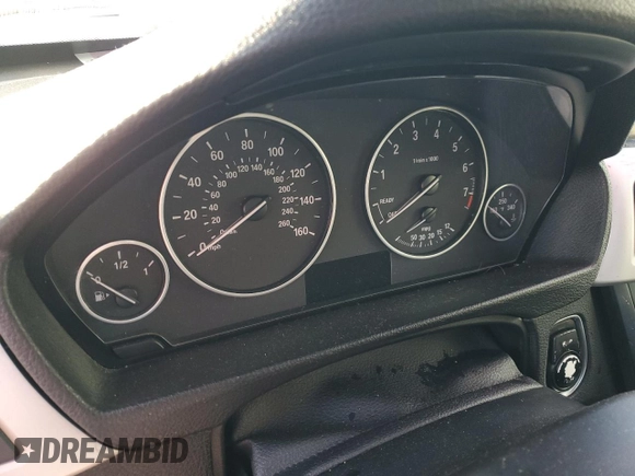 2015 BMW 3 Series 320i xDrive with VIN WBA3C3C50FP663613, listed as a Copart auction lot 65309245 with Not provided miles and Non repairable. Bid and sale history available at DreamBid. Image 9.