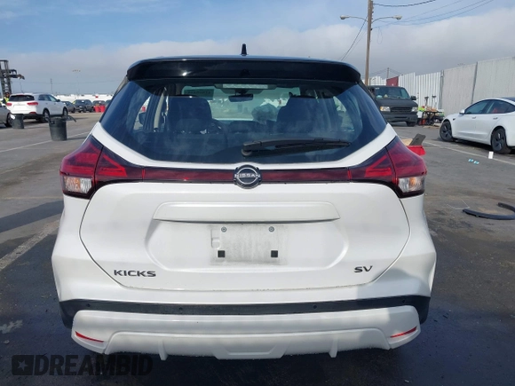 2023 Nissan Kicks SV with VIN 3N1CP5CV5PL492991, listed as a IAAI auction lot 41805445 with Not Provided miles. Bid and sale history available at carsss.com. Image 15.