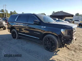 2021 GMC Yukon SLT with VIN 1GKS1BKD0MR307563, listed as a Copart auction lot 76685064 with 52,146 mi miles and Salvage Title. Bid and sale history available at carsss.com. Image 4.