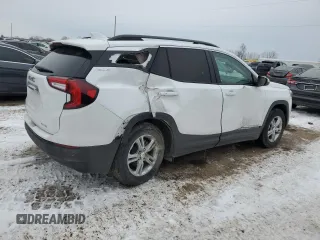 2024 GMC Terrain SLE z VIN 3GKALTEG3RL169100, wystawiony jako Copart lot #44149225 z przebiegiem 12 641 mil mil oraz Nie do naprawy • Non repairable. Historia ofert i sprzedaży dostępna na DreamBid. Obrazek 3.