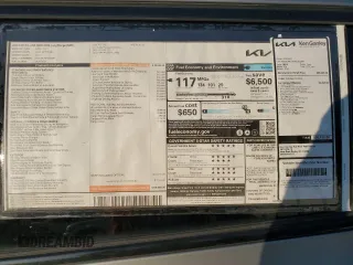 2024 Kia EV6 GT-Line with VIN KNDC44LA6R5202841, listed as a Copart auction lot 80998374 with 18 mi miles and Salvage Title. Bid and sale history available at carsss.com. Image 13.