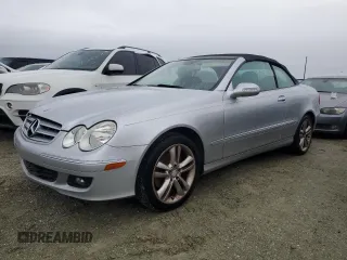2008 Mercedes-Benz CLK 350 with VIN WDBTK56FX8F242463, listed as a Copart auction lot 74812154 with Not Provided miles and Salvage Title. Bid and sale history available at carsss.com. Image 1.