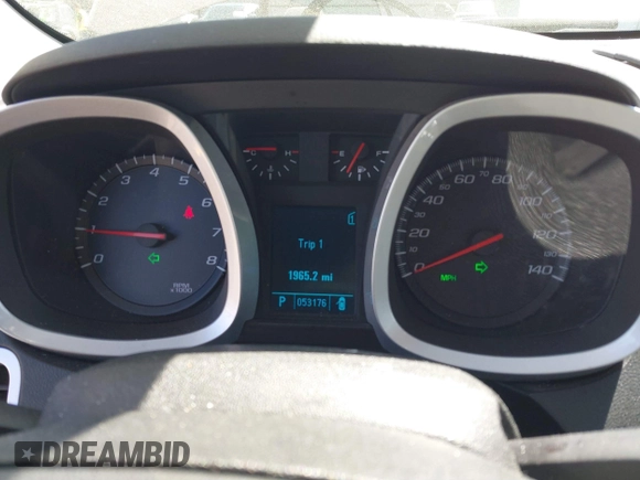 2010 Chevrolet Equinox LT w/1LT with VIN 2CNALDEW6A6385598, listed as a IAAI auction lot 41878090 with 53,176 mi miles. Bid and sale history available at carsss.com. Image 7.