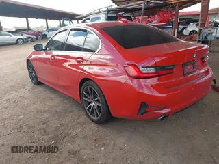 2019 BMW 3 Series 330i with VIN WBA5R1C55KAK12704, listed as a IAAI auction lot 41772453 with Not Provided miles and . Bid and sale history available at DreamBid. Image 3.