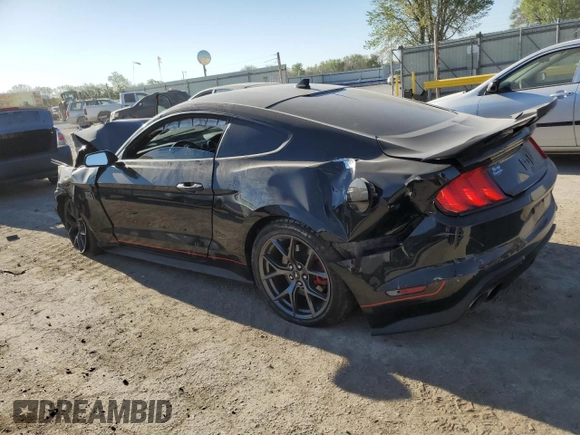 2022 Ford Mustang Mach 1 with VIN 1FA6P8R08N5555446, listed as a Copart auction lot 53300445 with 66,139 mi miles and Salvage title. Bid and sale history available at DreamBid. Image 2.