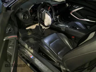 2019 Chevrolet Camaro 2SS z VIN 1G1FH1R76K0129350, wystawiony jako Copart lot #85676594 z przebiegiem 74 216 mil mil oraz Szkoda całkowita • Salvage title. Historia ofert i sprzedaży dostępna na DreamBid. Obrazek 8.