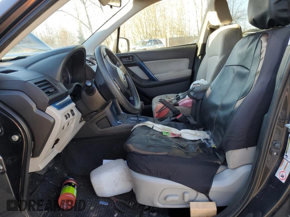 2015 Subaru Forester 2.5i Premium with VIN JF2SJADC5FH426262, listed as a Copart auction lot 45058325 with Not Provided miles and Salvage Title. Bid and sale history available at carsss.com. Image 7.