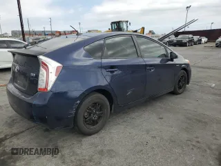 2014 Toyota Prius Four with VIN JTDKN3DU6E0369543, listed as a Copart auction lot 53692765 with 255,540 mi miles and Salvage Title. Bid and sale history available at DreamBid. Image 3.