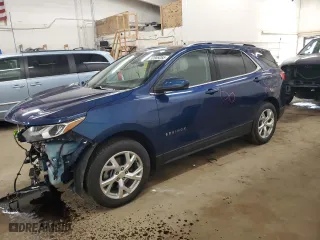 2020 Chevrolet Equinox LT with VIN 3GNAXVEX5LL196583, listed as a Copart auction lot 52889265 with 145,999 mi miles and Salvage Title. Bid and sale history available at carsss.com. Image 1.