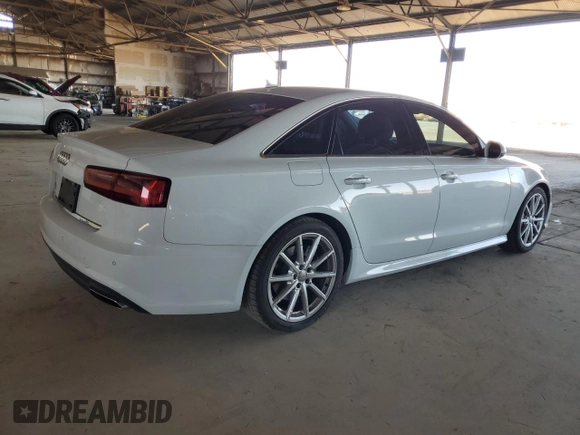 2017 Audi A6 Premium Plus with VIN WAUD8AFC8HN092536, listed as a Copart auction lot 62597345 with 97,570 mi miles and Salvage title. Bid and sale history available at DreamBid. Image 3.