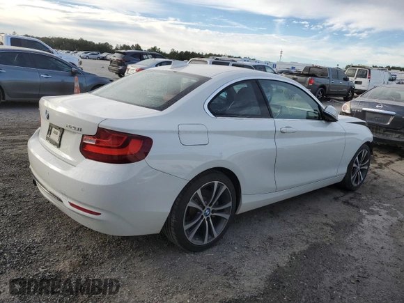 2016 BMW 2 Series 228i xDrive with VIN WBA1G9C54GVX97021, listed as a Copart auction lot 42524294 with 68,659 mi miles. Bid and sale history available at carsss.com. Image 3.
