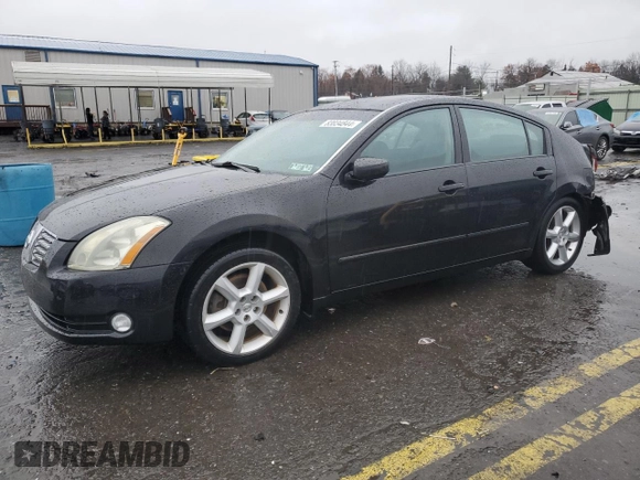 2005 Nissan Maxima 3.5 SE with VIN 1N4BA41E05C849628, listed as a Copart auction lot 83034844 with 131,606 mi miles and Salvage Title. Bid and sale history available at carsss.com. Image 1.