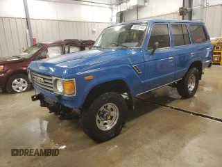 1984 Toyota Land Cruiser z VIN JT3FJ60G7E1119211, wystawiony jako Copart lot #80252144 z przebiegiem 175 457 mil mil oraz Czysty tytuł • Clean title. Historia ofert i sprzedaży dostępna na DreamBid. Obrazek 1.