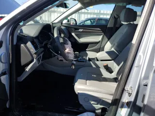 2021 Audi Q5 Premium with VIN WA1AAAFY0M2043357, listed as a Copart auction lot 46441855 with 54,039 mi miles and Salvage Title. Bid and sale history available at carsss.com. Image 7.