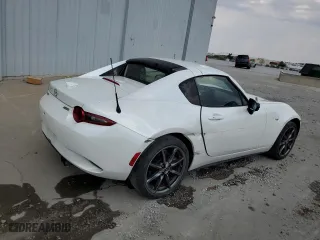 2019 Mazda MX-5 Miata RF Grand Touring with VIN JM1NDAM78K0300508, listed as a Copart auction lot 62655964 with 42,940 mi miles and Salvage Title. Bid and sale history available at carsss.com. Image 3.