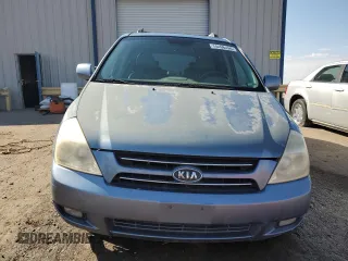 2007 Kia Sedona EX with VIN KNDMB233X76123907, listed as a Copart auction lot 75496494 with 263,694 mi miles and Salvage Title. Bid and sale history available at carsss.com. Image 5.