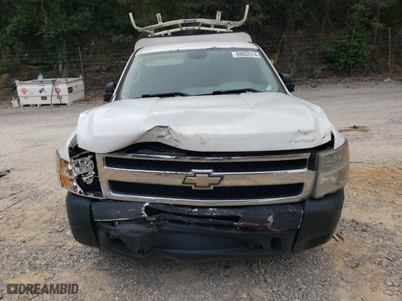 2011 Chevrolet Silverado 1500 Work Truck with VIN 1GCNCPEX1BZ466658, listed as a Copart auction lot 43174355 with 316,473 mi miles and Salvage Title. Bid and sale history available at carsss.com. Image 5.