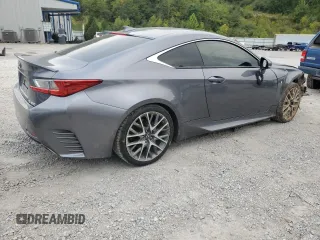 2015 Lexus RC 350 with VIN JTHHE5BC6F5005450, listed as a Copart auction lot 72409274 with 103,781 mi miles and Salvage Title. Bid and sale history available at carsss.com. Image 3.