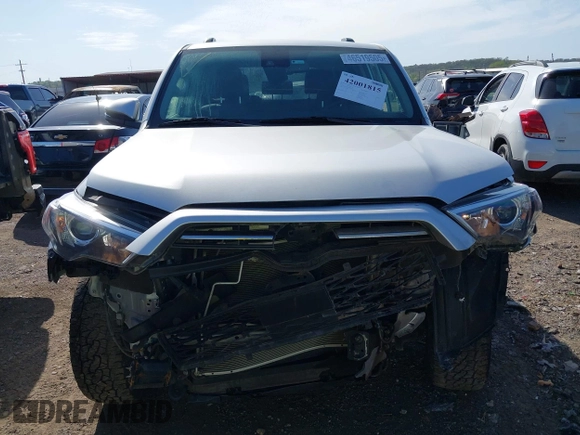 2022 Toyota 4Runner SR5 Premium with VIN JTENU5JR8N6043358, listed as a IAAI auction lot 42001815 with 84,659 mi miles and . Bid and sale history available at DreamBid. Image 13.