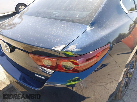 2021 Mazda 3 S with VIN JM1BPAALXM1326956, listed as a IAAI auction lot 42304248 with 55,104 mi miles and . Bid and sale history available at DreamBid. Image 21.