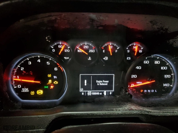 2019 Chevrolet Silverado 1500 Work Truck with VIN 1GCRYAEH9KZ215489, listed as a Copart auction lot 88718005 with 156,848 mi miles and Salvage Title. Bid and sale history available at carsss.com. Image 9.