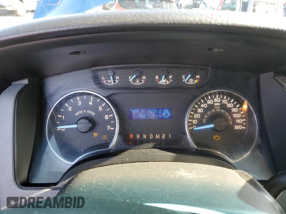 2012 Ford F-150 XL with VIN 1FTFW1ET2CKE12303, listed as a Copart auction lot 44757145 with 270,875 mi miles and Salvage Title. Bid and sale history available at carsss.com. Image 9.