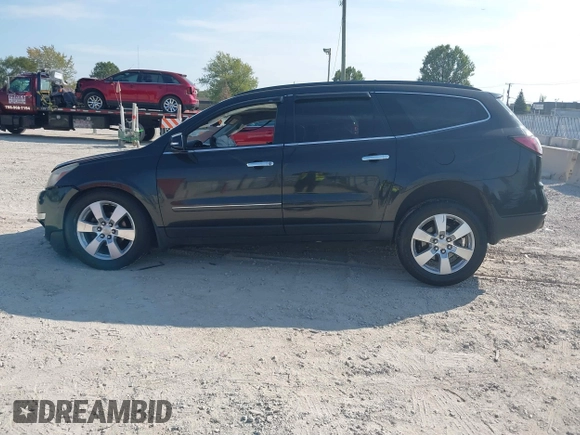 2014 Chevrolet Traverse LTZ with VIN 1GNKRJKD8EJ290923, listed as a IAAI auction lot 40377848 with 161,456 mi miles and . Bid and sale history available at DreamBid. Image 15.