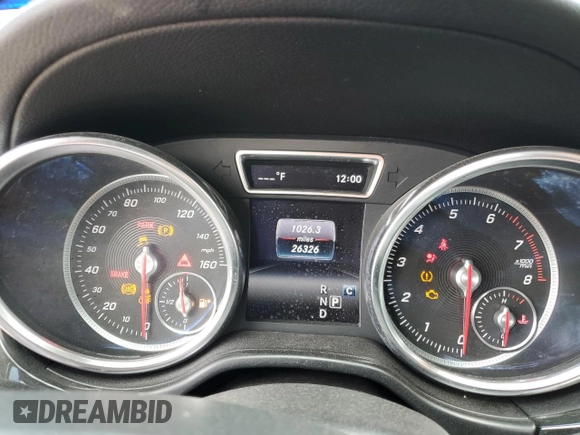 2019 Mercedes-Benz GLS 450 with VIN 4JGDF6EE1KB239051, listed as a Copart auction lot 52081354 with 26,326 mi miles and . Bid and sale history available at DreamBid. Image 9.