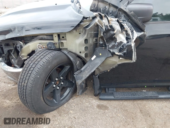 2014 Ram 1500 Tradesman with VIN 1C6RR7FT3ES345596, listed as a IAAI auction lot 41611084 with 101,496 mi miles. Bid and sale history available at carsss.com. Image 6.