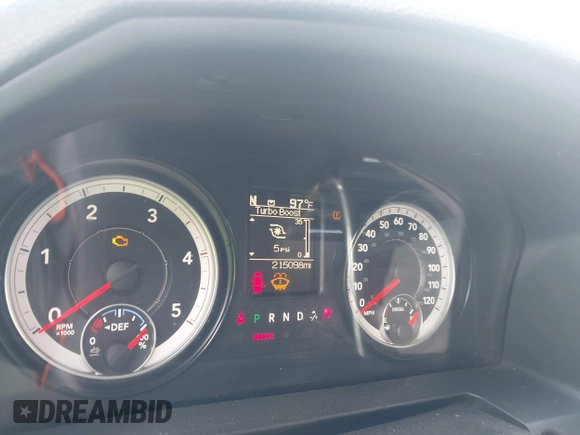 2016 Ram 2500 SLT with VIN 3C6UR5DL9GG210991, listed as a IAAI auction lot 41832164 with 215,098 mi miles. Bid and sale history available at carsss.com. Image 7.