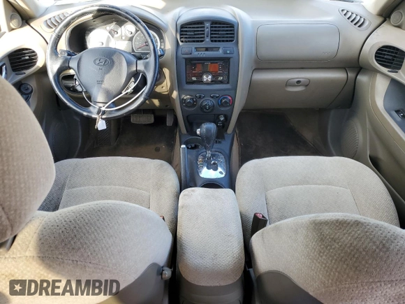 2005 Hyundai Santa Fe GLS with VIN KM8SC13EX5U966400, listed as a Copart auction lot 80776403 with 132,840 mi miles and Salvage Title. Bid and sale history available at carsss.com. Image 8.
