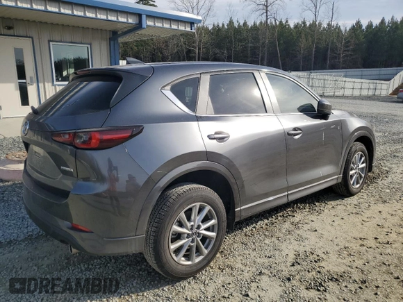 2025 Mazda CX-5 2.5 S Select Package with VIN JM3KFBBL4S0554565, listed as a Copart auction lot 42498275 with 4,195 mi miles and Salvage Title. Bid and sale history available at carsss.com. Image 3.