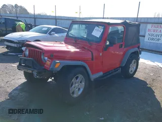 2005 Jeep Wrangler X with VIN 1J4FA39S95P385581, listed as a IAAI auction lot 41333338 with 150,010 mi miles and . Bid and sale history available at DreamBid. Image 2.