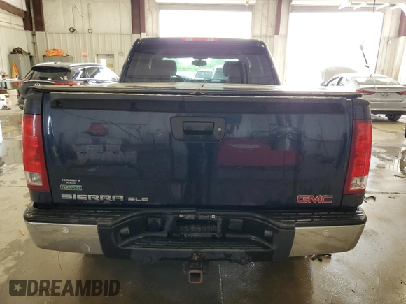 2011 GMC Sierra 1500 SLE with VIN 3GTP2VE3XBG201654, listed as a Copart auction lot 60604185 with 114,886 mi miles and Clean title. Bid and sale history available at DreamBid. Image 6.