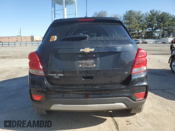 2017 Chevrolet Trax LT with VIN 3GNCJPSB8HL283416, listed as a Copart auction lot 51215835 with 132,734 mi miles and Salvage Title. Bid and sale history available at carsss.com. Image 6.