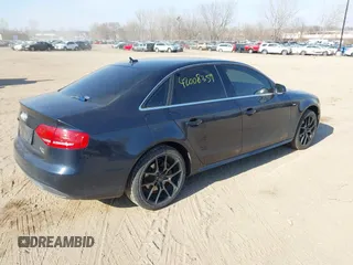 2012 Audi A4 2.0T Premium Plus with VIN WAUFFAFL0CA099852, listed as a IAAI auction lot 42008359 with 187,069 mi miles. Bid and sale history available at carsss.com. Image 4.