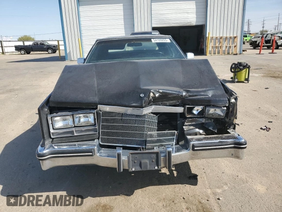 1985 Cadillac Eldorado z VIN 1G6EL5780FE622179, wystawiony jako Copart lot #54109205 z przebiegiem 73 403 mil mil oraz Szkoda całkowita • Salvage title. Historia ofert i sprzedaży dostępna na DreamBid. Obrazek 5.