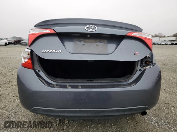 2016 Toyota Corolla L with VIN 2T1BURHE7GC505924, listed as a Copart auction lot 85343904 with Not provided miles and Non repairable. Bid and sale history available at DreamBid. Image 6.