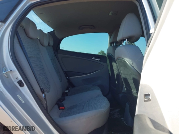 2015 Hyundai Accent GLS with VIN KMHCT4AE5FU808332, listed as a IAAI auction lot 42033625 with 195,433 mi miles. Bid and sale history available at carsss.com. Image 8.