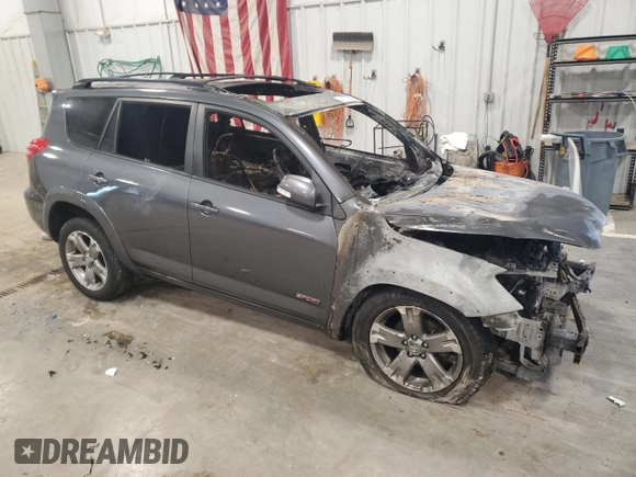 2011 Toyota RAV4 Sport with VIN JTMRK4DVXB5105083, listed as a Copart auction lot 41877685 with 0 mi miles and Non Repairable. Bid and sale history available at carsss.com. Image 4.