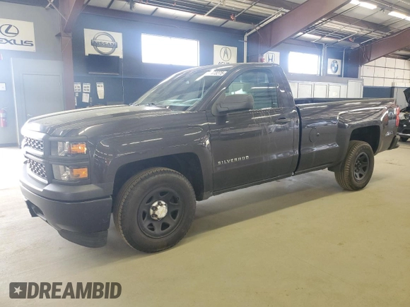 2014 Chevrolet Silverado 1500 Work Truck with VIN 1GCNCPEH3EZ242563, listed as a Copart auction lot 55473275 with 145,735 mi miles and Clean Title. Bid and sale history available at DreamBid. Image 1.