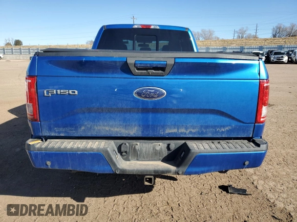 2015 Ford F-150 XLT with VIN 1FTFX1EG0FKE86579, listed as a Copart auction lot 47686495 with Not Provided miles and Salvage Title. Bid and sale history available at carsss.com. Image 6.