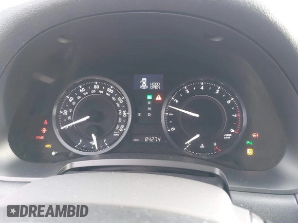2010 Lexus IS with VIN JTHFE2C21A2500693, listed as a IAAI auction lot 41331609 with 84,274 mi miles. Bid and sale history available at carsss.com. Image 7.