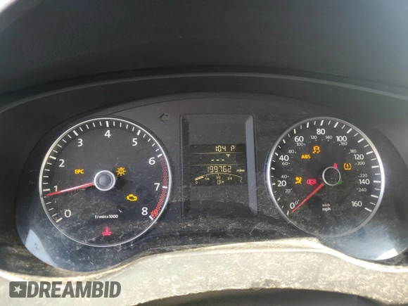 2012 Volkswagen Jetta SE z VIN 3VWDP7AJ2CM340245, wystawiony jako Copart lot #59844935 z przebiegiem 199 762 mil mil oraz Szkoda całkowita • Salvage title. Historia ofert i sprzedaży dostępna na DreamBid. Obrazek 9.